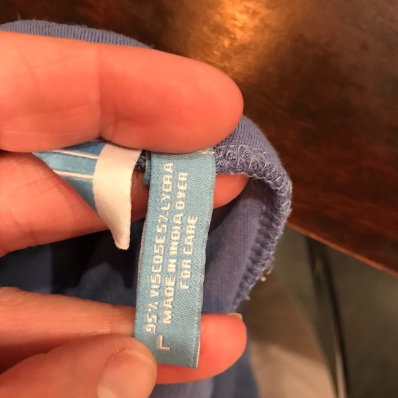 SOLD Gorgeous Blue Asymmetrical Survival Skirt - Picture 6 of 8